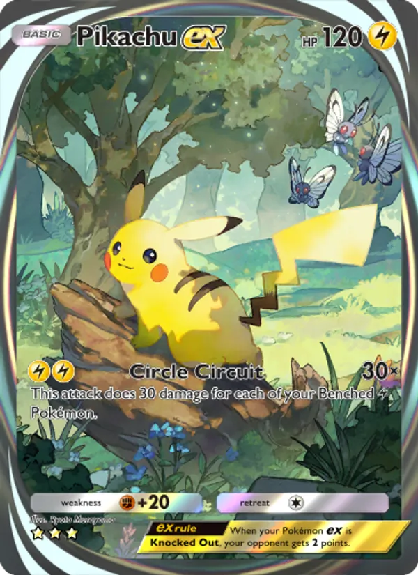 281 Pikachu ex – Genetic Apex