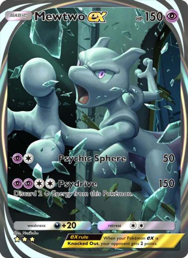 282 Mewtwo ex – Genetic Apex