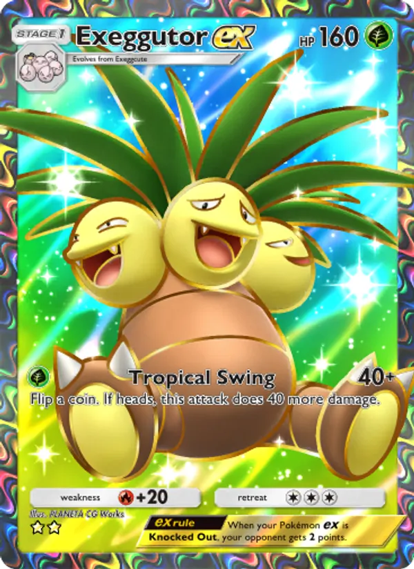 252 Exeggutor ex – Genetic Apex