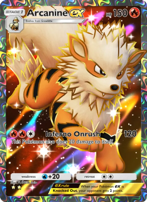 254 Arcanine ex – Genetic Apex