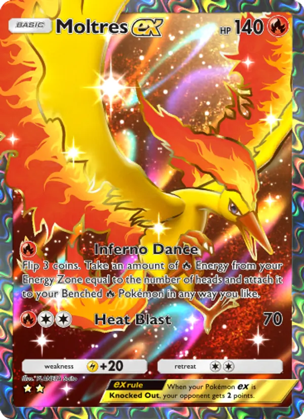 255 Moltres ex – Genetic Apex
