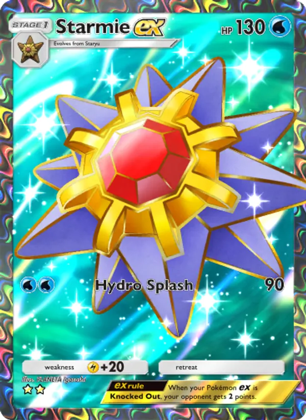 257 Starmie ex – Genetic Apex