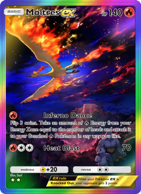 274 Moltres ex – Genetic Apex