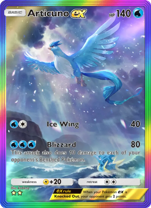 275 Articuno ex – Genetic Apex