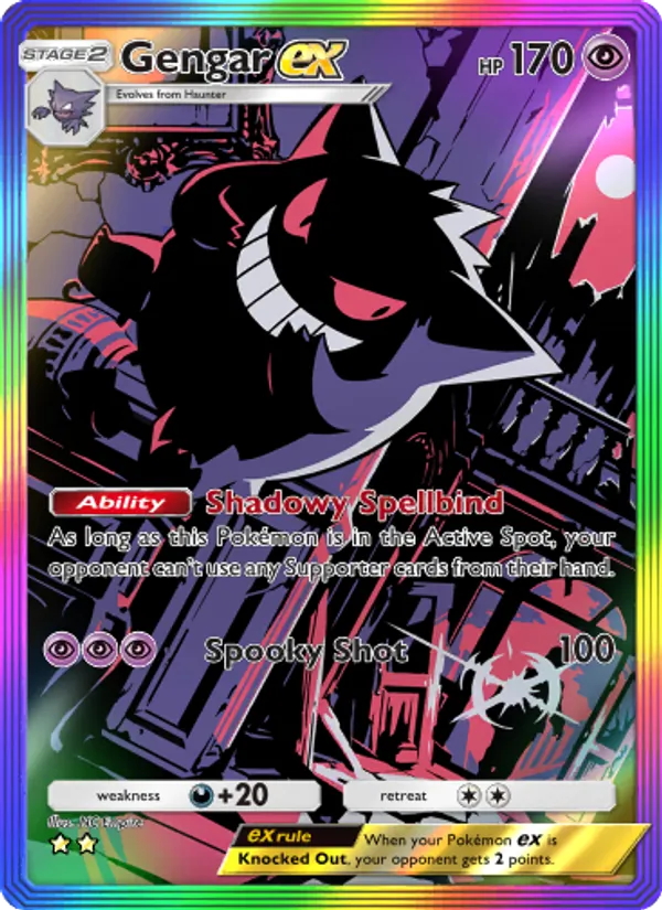 277 Gengar ex – Genetic Apex