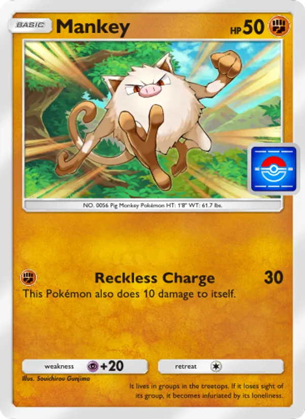 017 Mankey – Promos-A