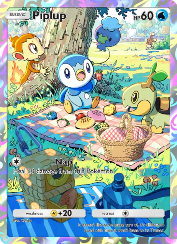 034 Piplup – Promos-A
