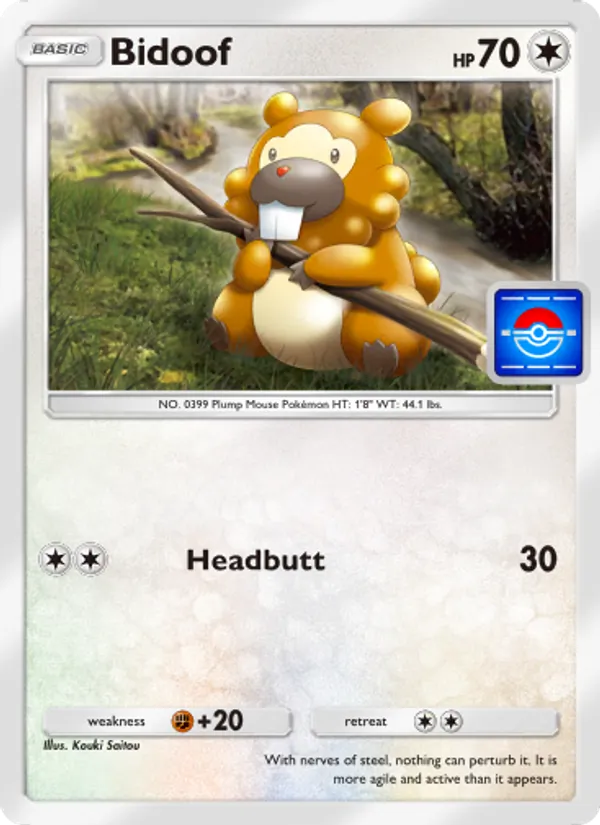 057 Bidoof – Promos-A