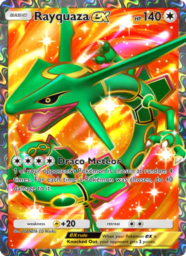 065 Rayquaza ex – Promos-A