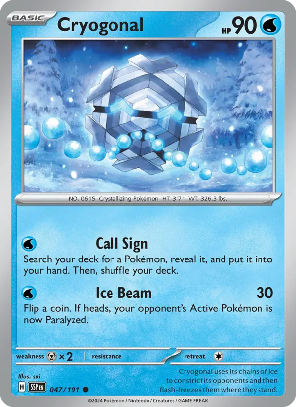 047-normal-snowflake Cryogonal (Snowflake stamp) – Surging Sparks