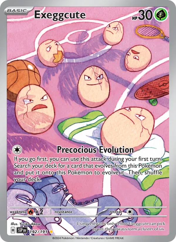 192 Exeggcute – Surging Sparks