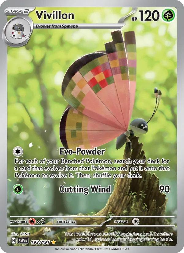 193 Vivillon – Surging Sparks