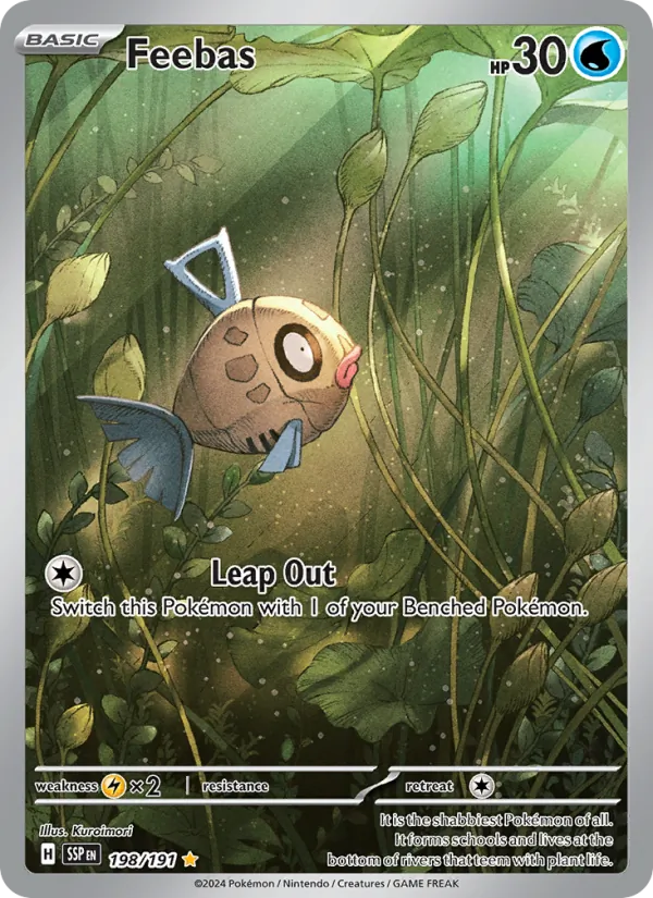 198 Feebas – Surging Sparks