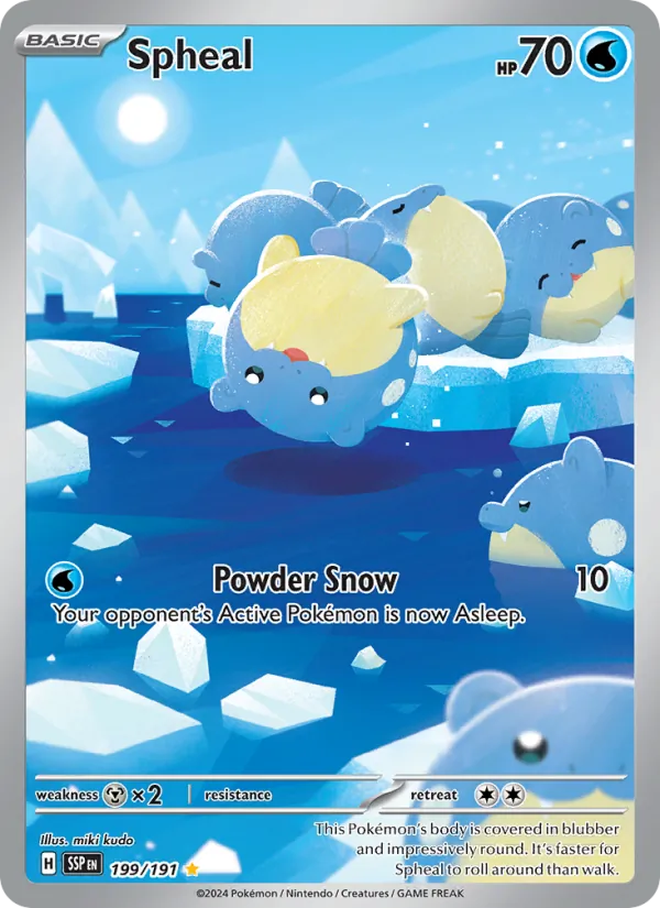 199 Spheal – Surging Sparks