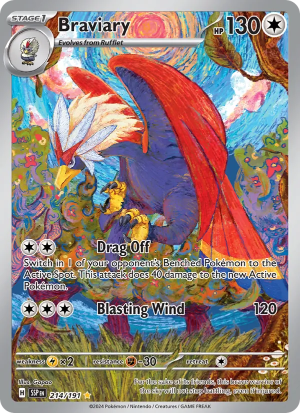 214 Braviary – Surging Sparks