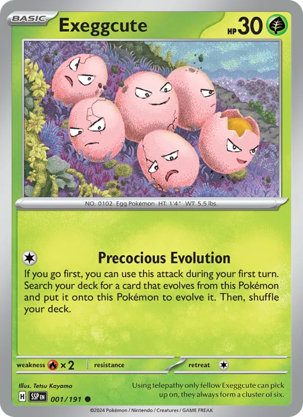 001 Exeggcute – Surging Sparks