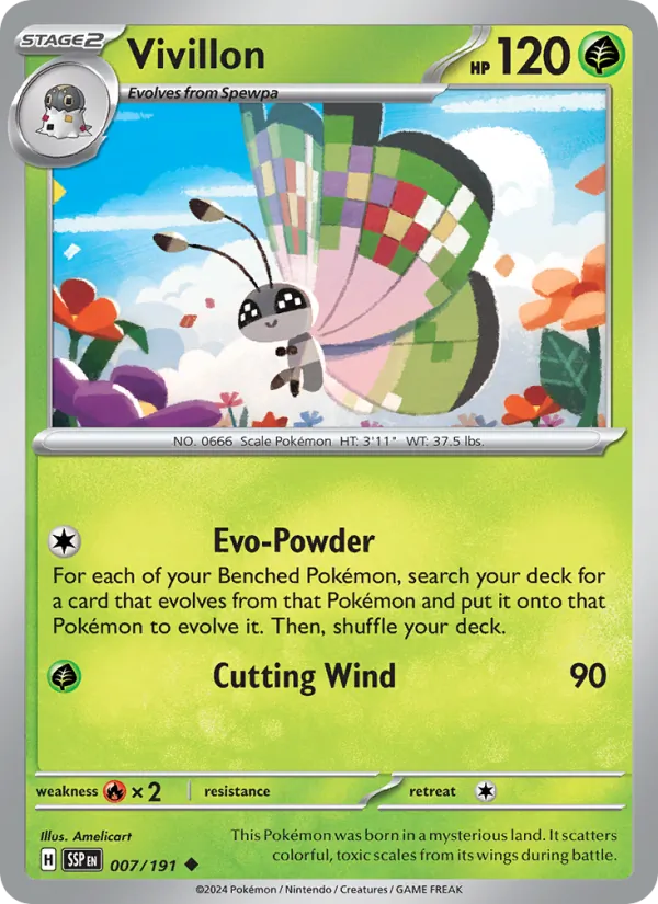007 Vivillon – Surging Sparks