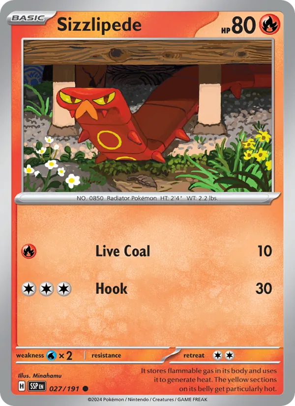 027 Sizzlipede – Surging Sparks