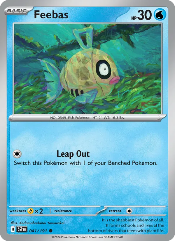 041 Feebas – Surging Sparks