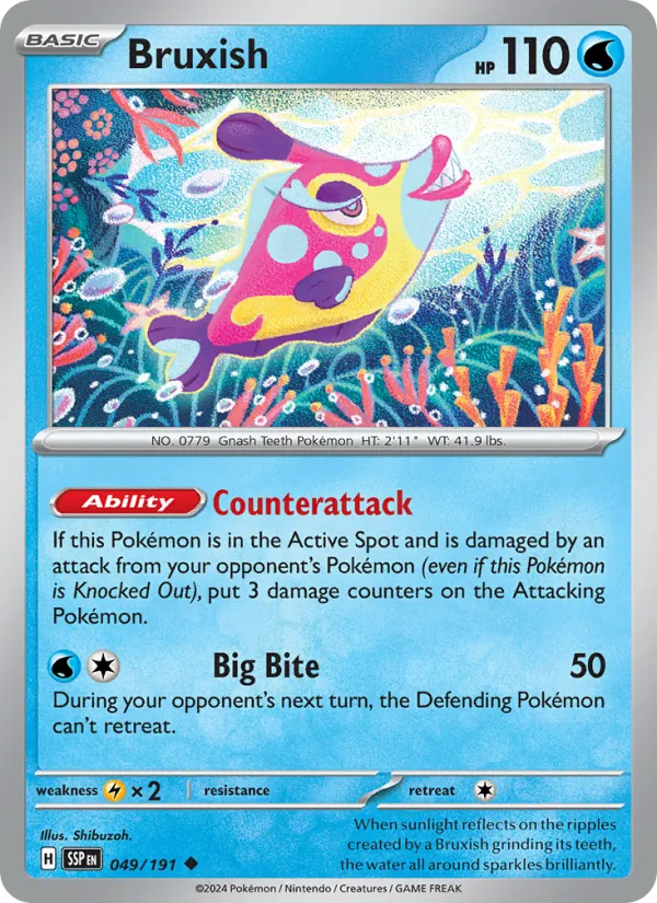 049 Bruxish – Surging Sparks