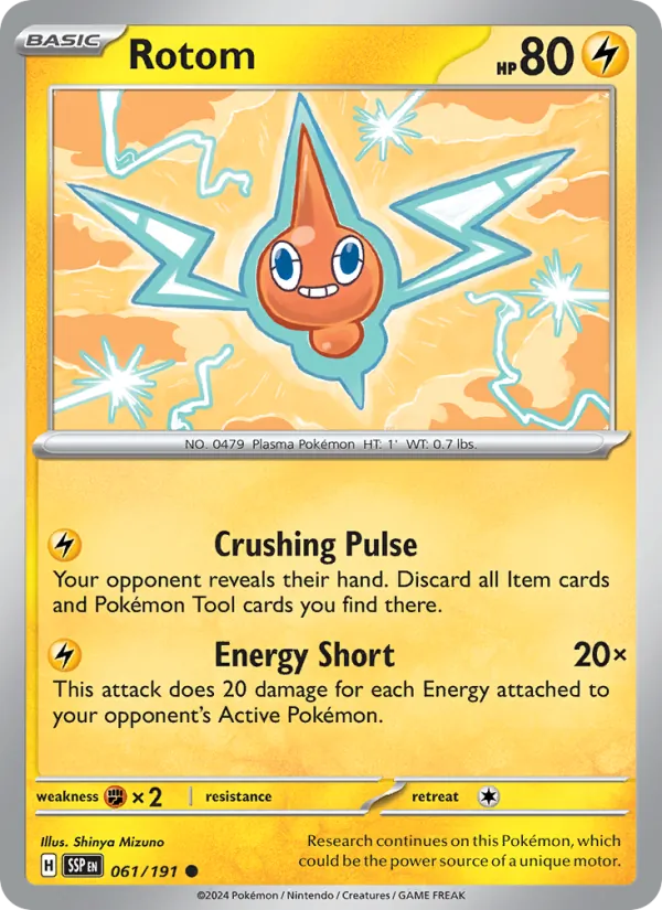 061 Rotom – Surging Sparks