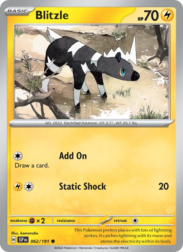 062 Blitzle – Surging Sparks