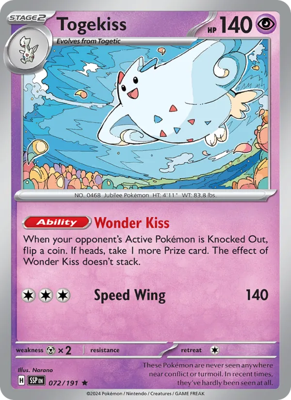 072 Togekiss – Surging Sparks