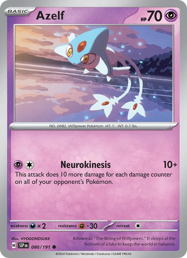 080 Azelf – Surging Sparks