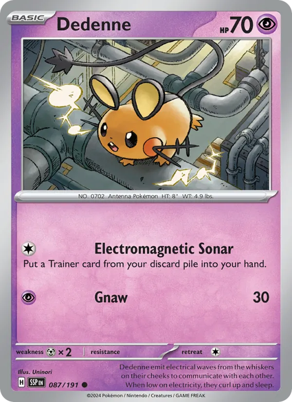 087 Dedenne – Surging Sparks