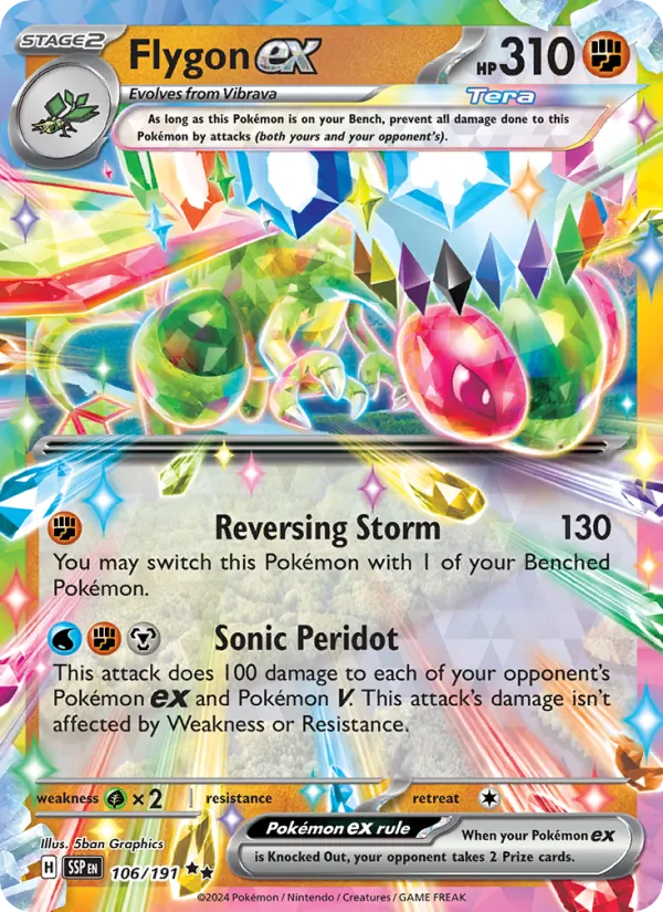 106 Flygon ex – Surging Sparks