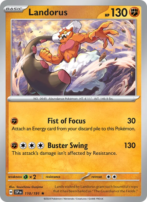 110 Landorus – Surging Sparks