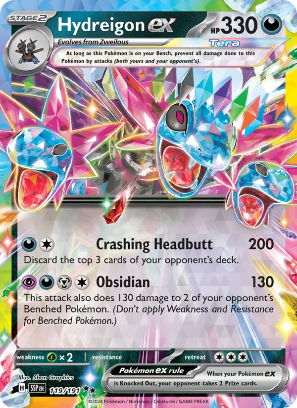 119 Hydreigon ex – Surging Sparks