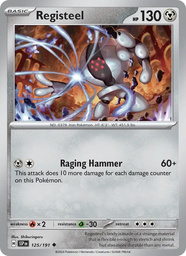 125 Registeel – Surging Sparks
