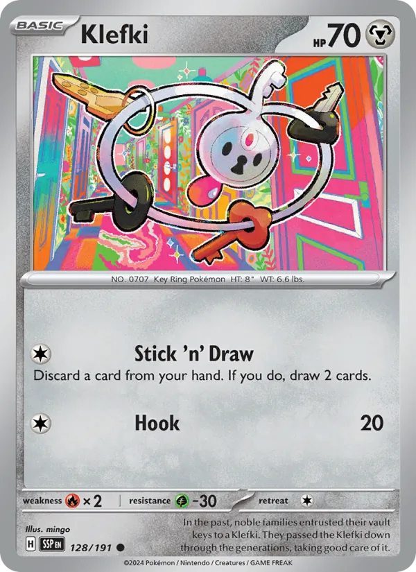 128 Klefki – Surging Sparks
