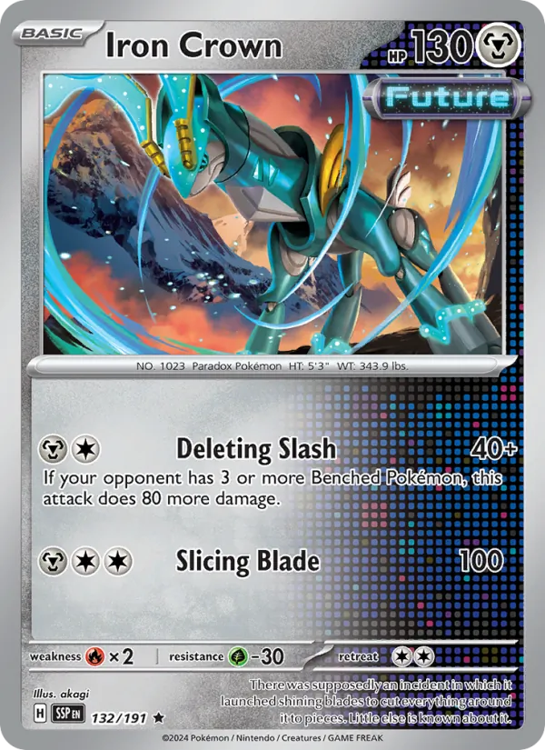 132 Iron Crown – Surging Sparks
