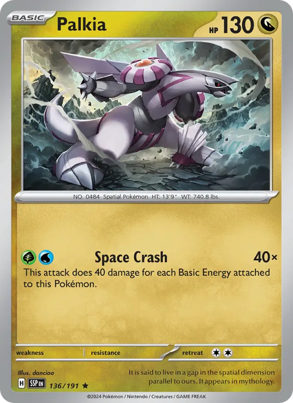 136 Palkia – Surging Sparks