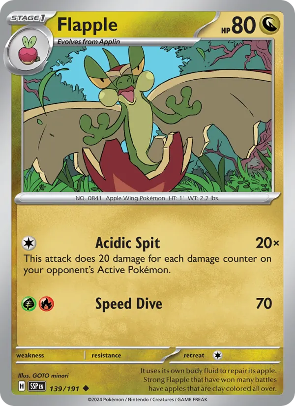 139 Flapple – Surging Sparks