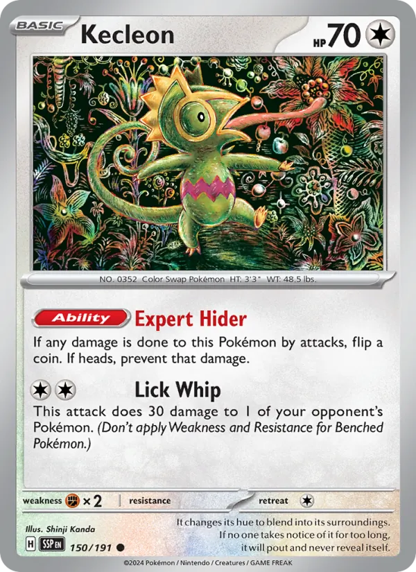 150 Kecleon – Surging Sparks