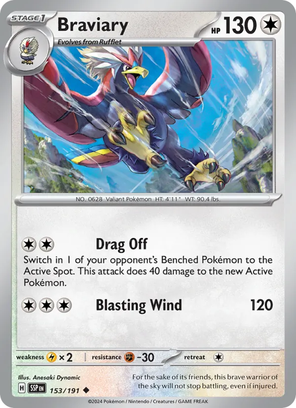 153 Braviary – Surging Sparks