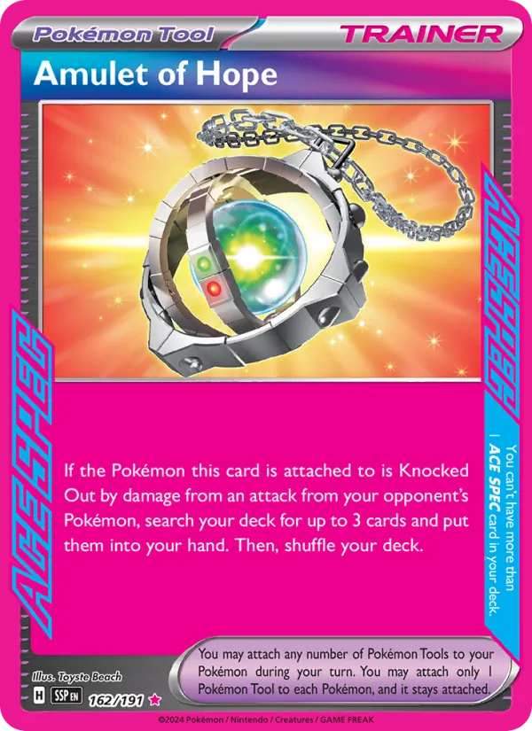 162 Amulet of Hope – Surging Sparks