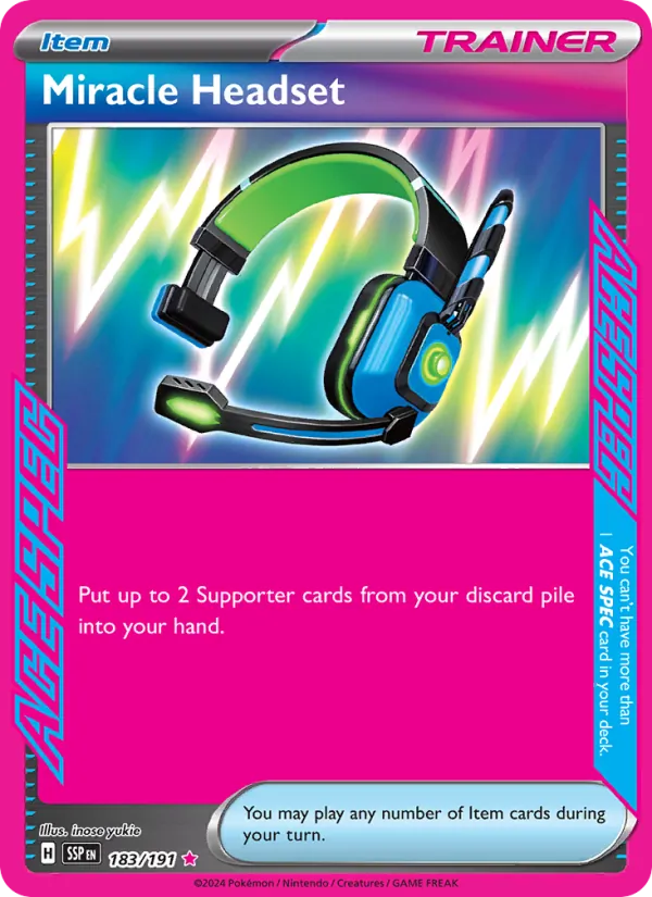 183 Miracle Headset – Surging Sparks