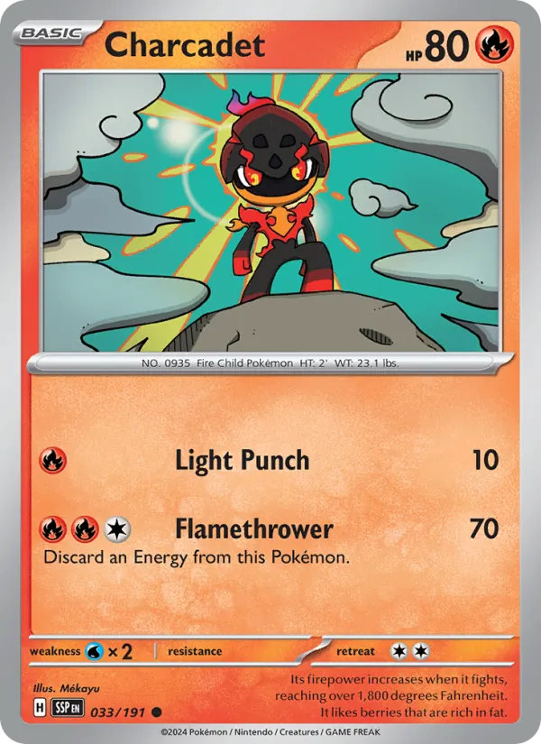 033-RH Charcadet – Surging Sparks
