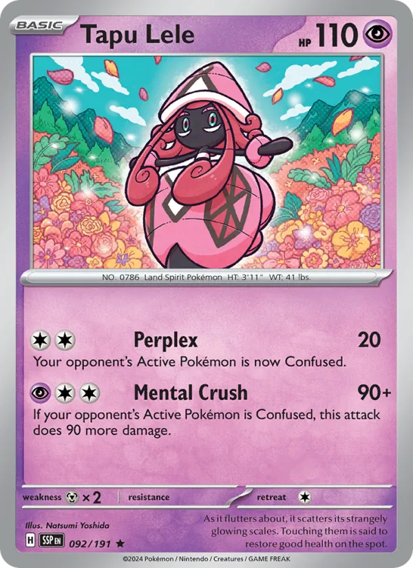092-RH Tapu Lele – Surging Sparks
