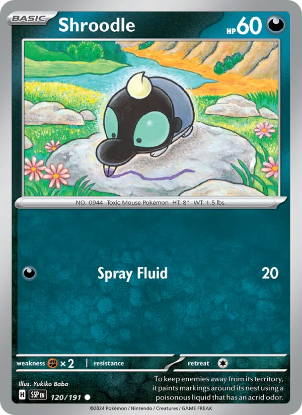 120-RH Shroodle – Surging Sparks