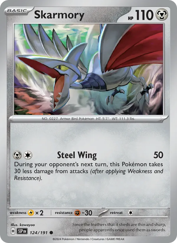 124-RH Skarmory – Surging Sparks