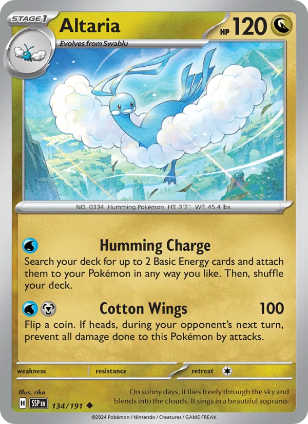 134-RH Altaria – Surging Sparks
