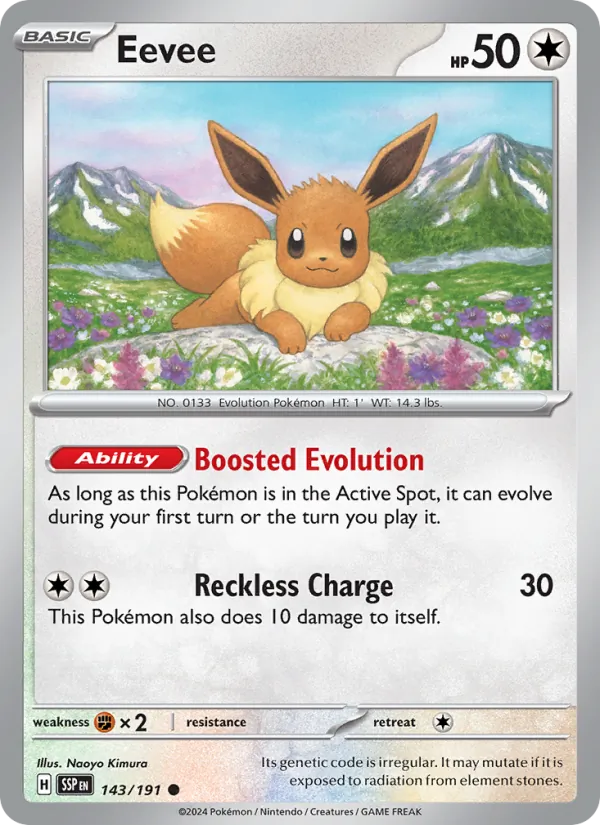 143-RH Eevee – Surging Sparks