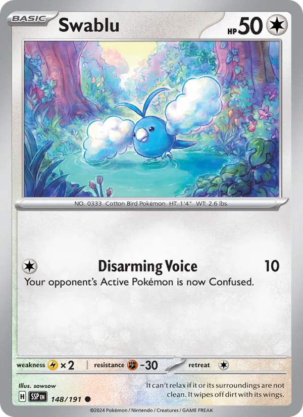 148-RH Swablu – Surging Sparks