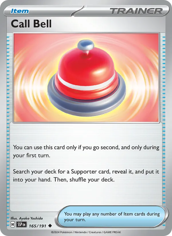 165-RH Call Bell – Surging Sparks