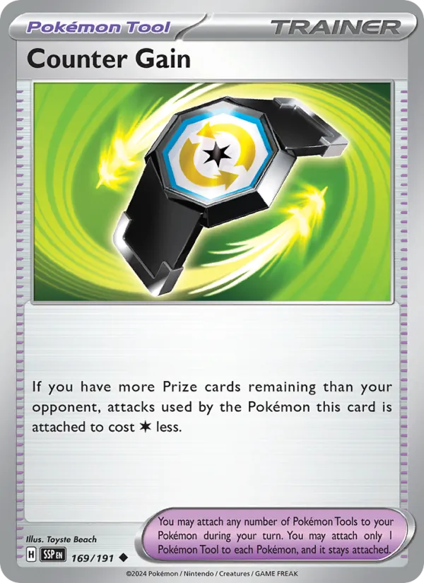 169-RH Counter Gain – Surging Sparks